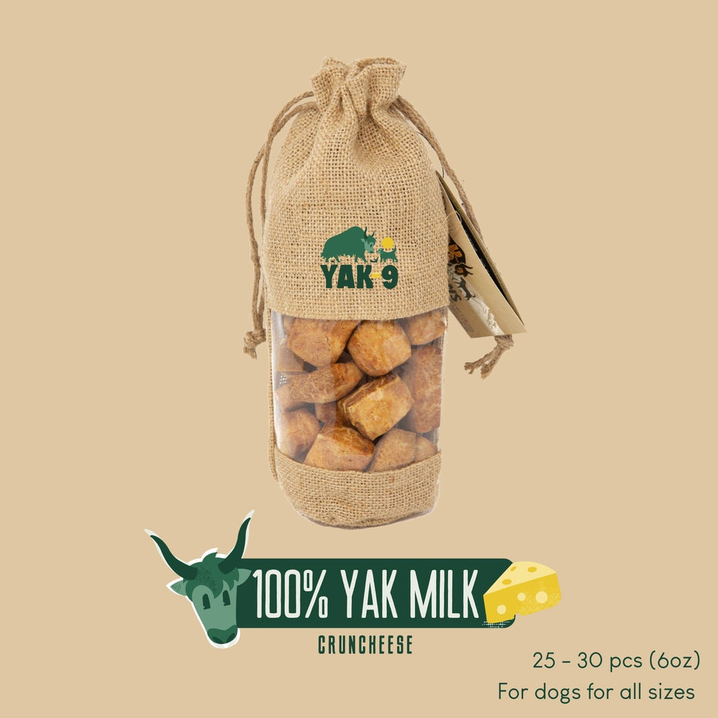 Yak9 100% Yak CrunCheese for Dogs - Yak9 Chews