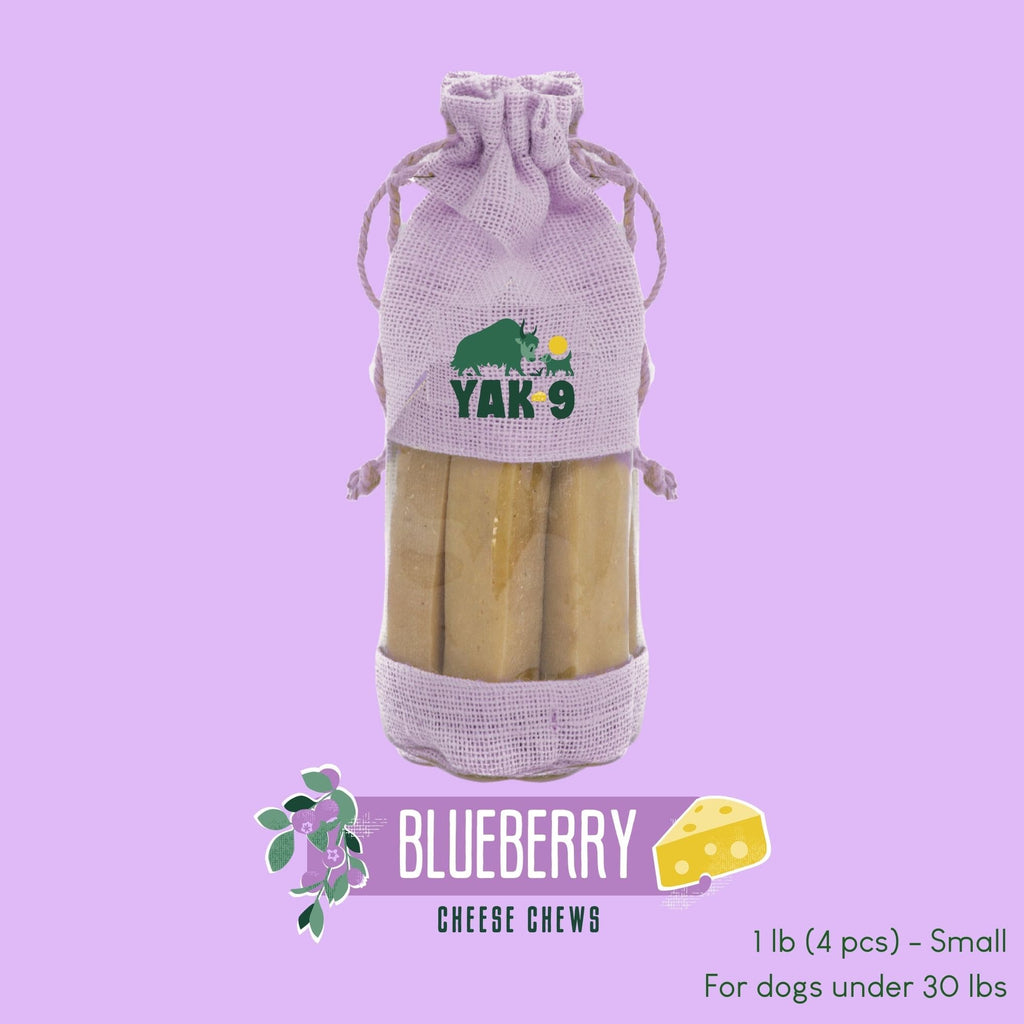 Yak9 Blueberry Yak Chews for Dogs - Yak9 Chews