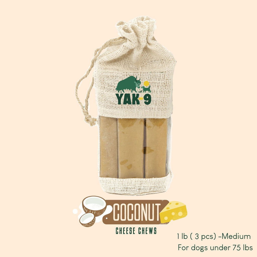 Yak9 Coconut Yak Milk Chews for Dogs - Yak9 Chews