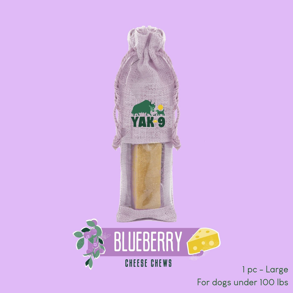 Yak9 Blueberry Yak Chews for Dogs - Yak9 Chews