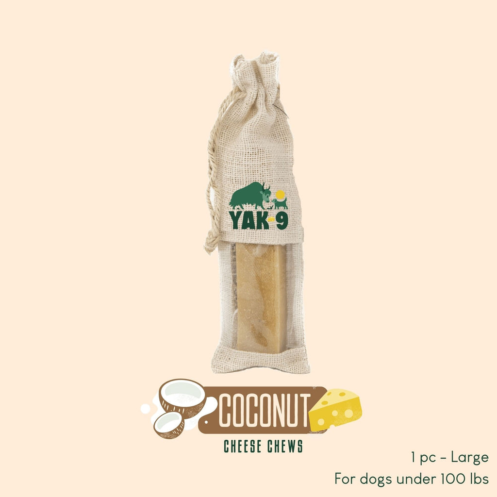 Yak9 Coconut Yak Milk Chews for Dogs - Yak9 Chews