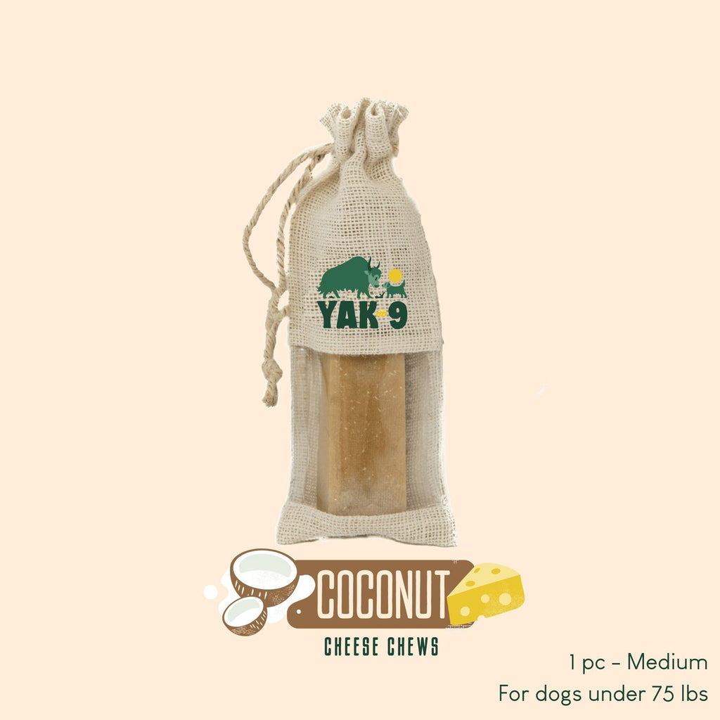 Yak9 Coconut Yak Milk Chews for Dogs - Yak9 Chews