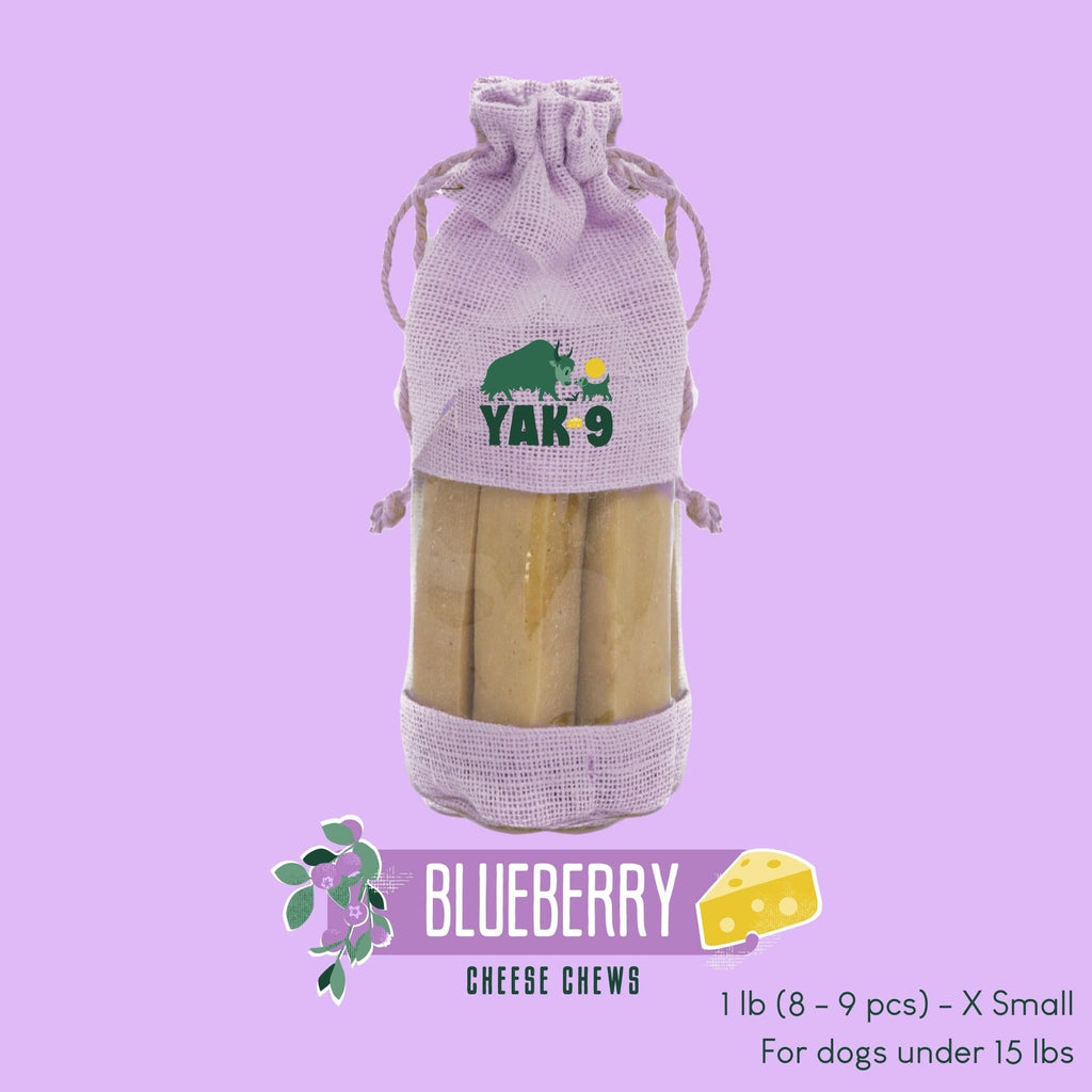 Yak9 Blueberry Yak Chews for Dogs - Yak9 Chews