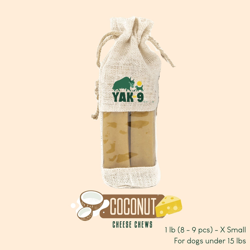 Yak9 Coconut Yak Milk Chews for Dogs - Yak9 Chews