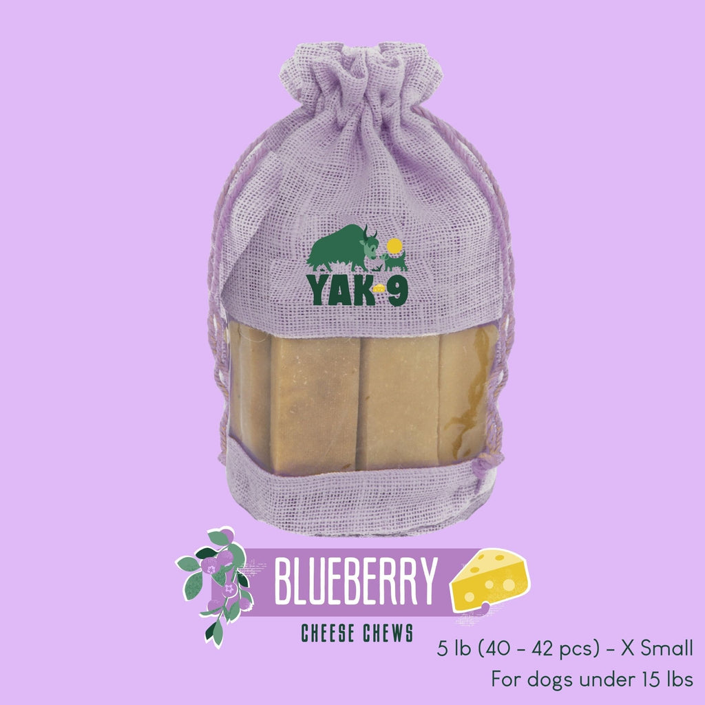 Yak9 Blueberry Yak Chews for Dogs - Yak9 Chews