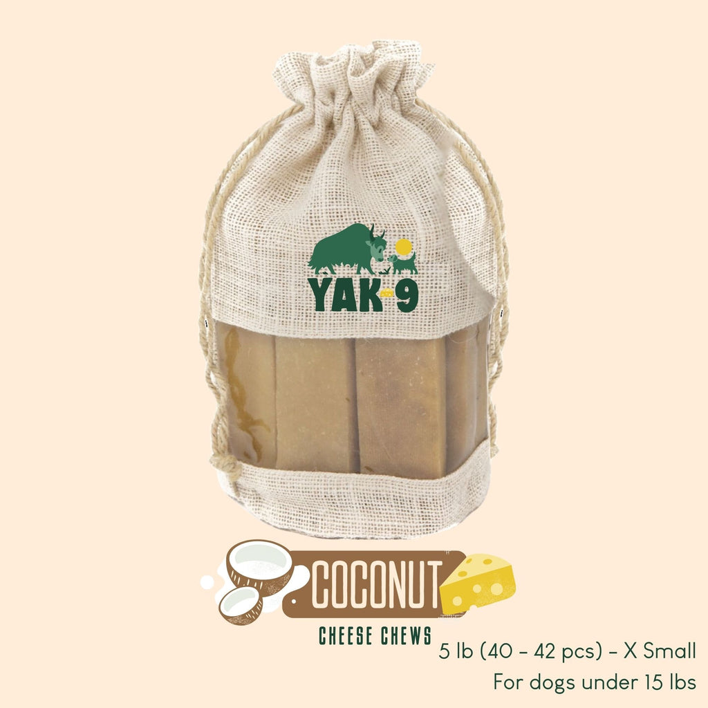 Yak9 Coconut Yak Milk Chews for Dogs - Yak9 Chews