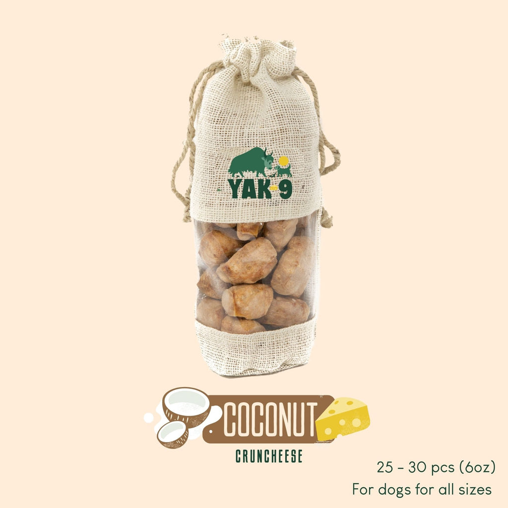 Yak9 Coconut CrunCheese for Dogs - Yak9 Chews