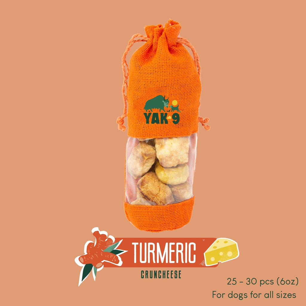 Yak9 Turmeric CrunCheese for Dogs - Yak9 Chews