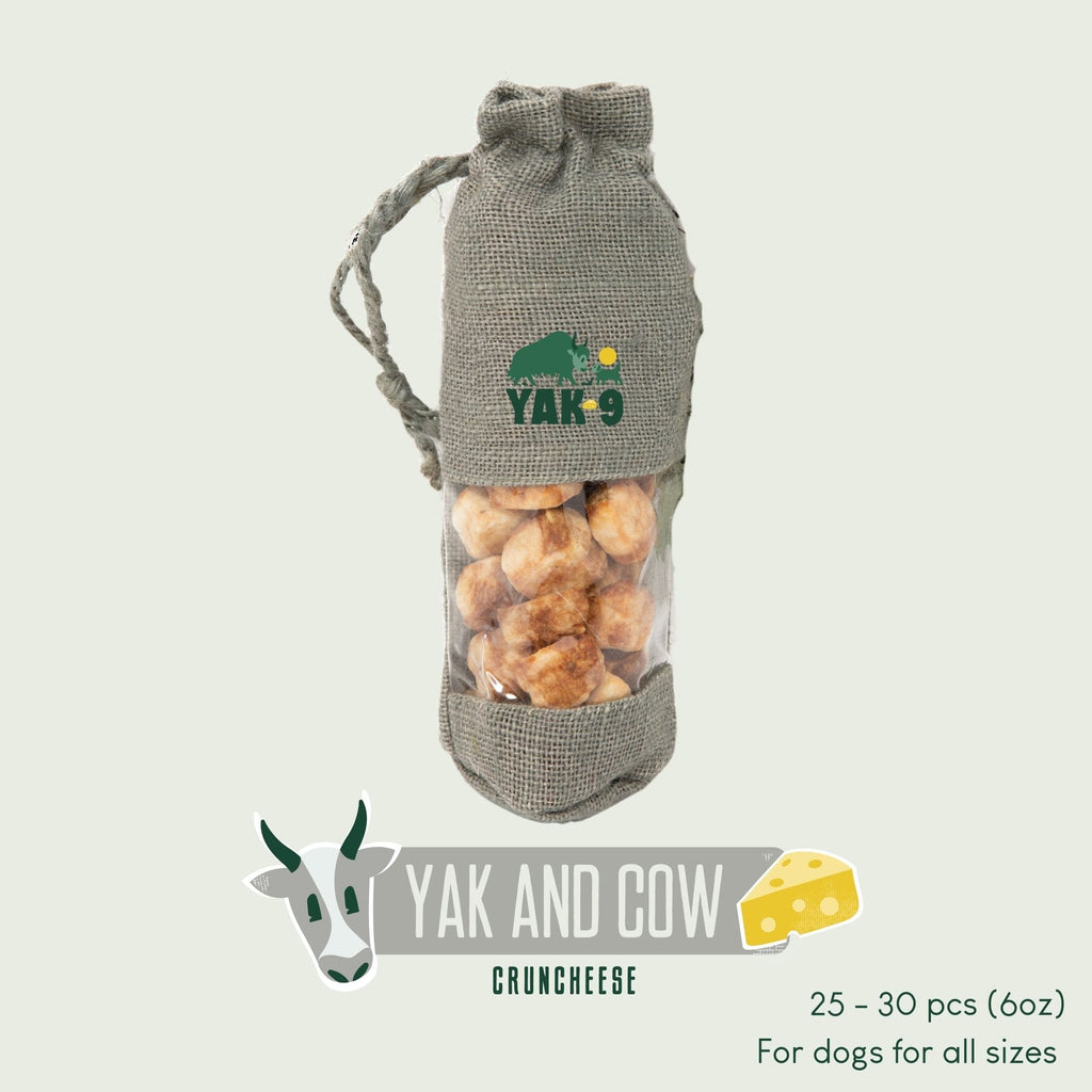 Yak9 Yak and Cow CrunCheese for Dogs - Yak9 Chews